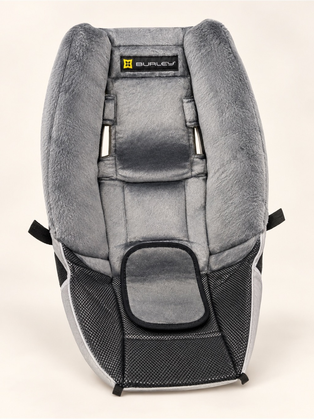 Burley Baby Snuggler Gray Padded Infant Insert for Child Bike Trailer
